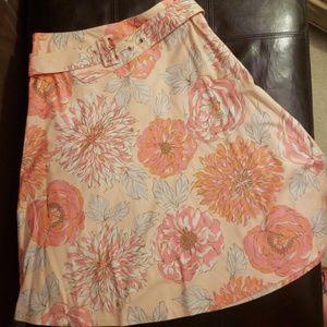 Gorgeous floral A line skirt